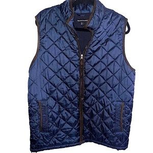 Tricots ST Raphael Mens Pocket Puffer Quilted Jacket Vest XL